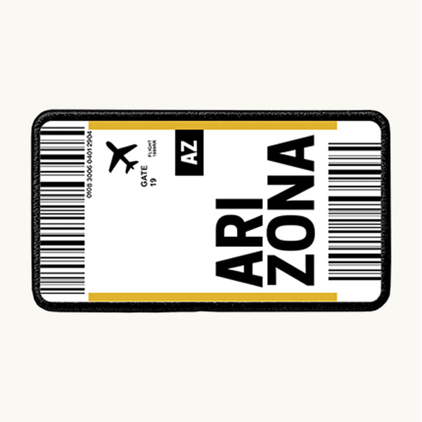 Arizona Flight Ticket Patch