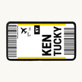 Kentucky Flight Ticket Patch